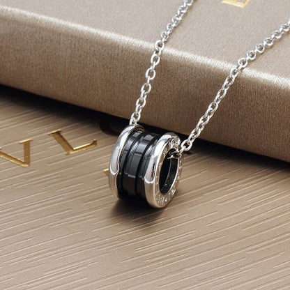 Chaîne de Luxe Bulgari en Acier Inoxydable